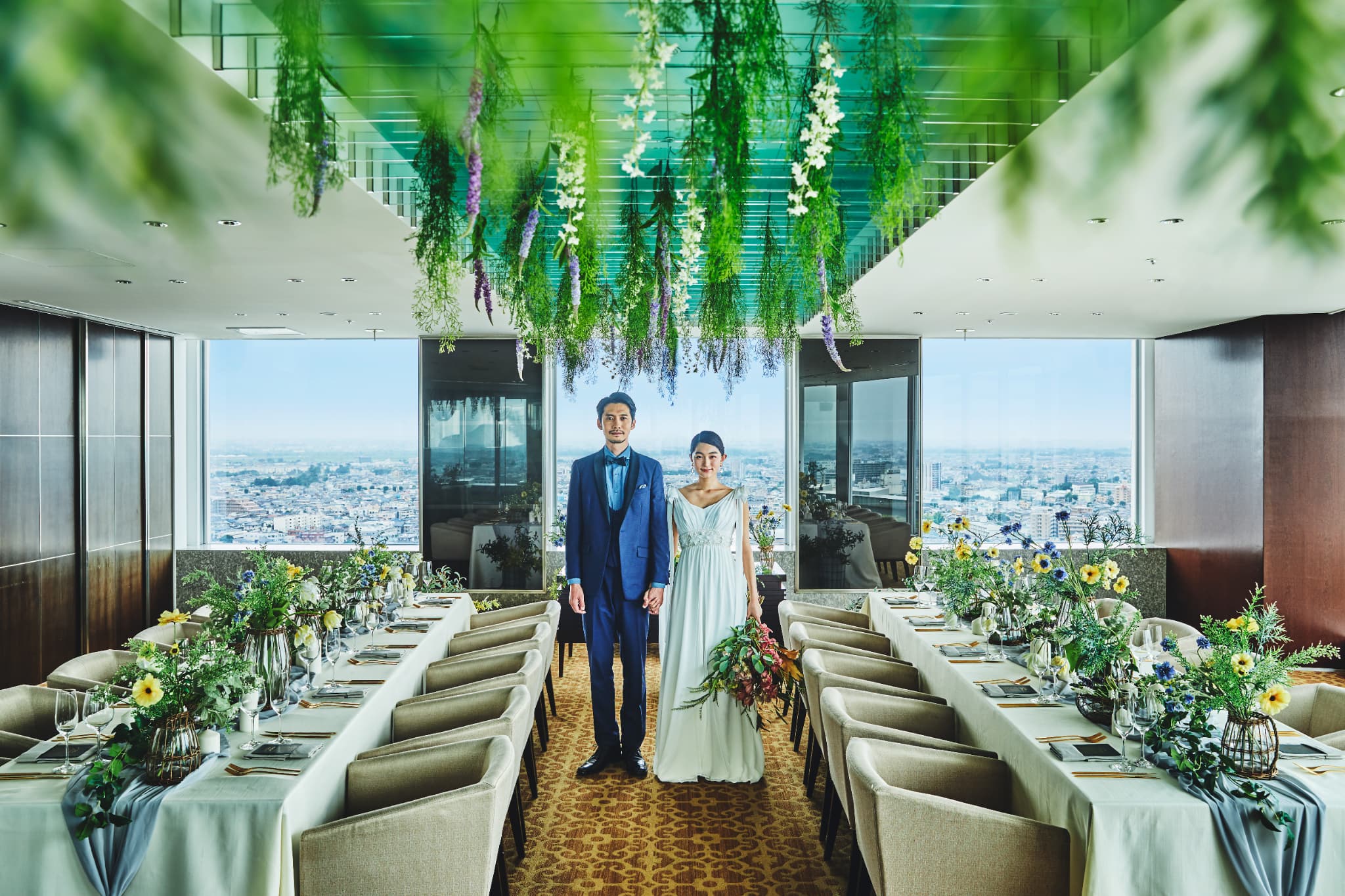 洗練されたアーバンモダンな空間で 至福のひとときへと誘うパーティーを。